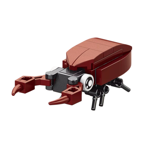 3.4 x 7.4 x 2.8 cm-es Rohács 37 db Mini mikro blok 3D rovar modell Kreatív építőjáték 9 éves kortól Részletes bogár összeszerelése
