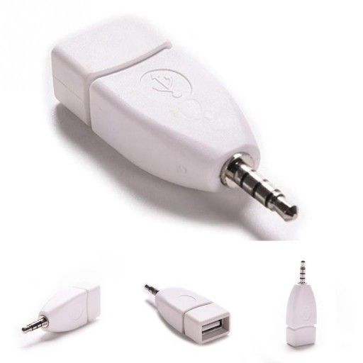 3,5 mm:n jakki-USB-sovitin