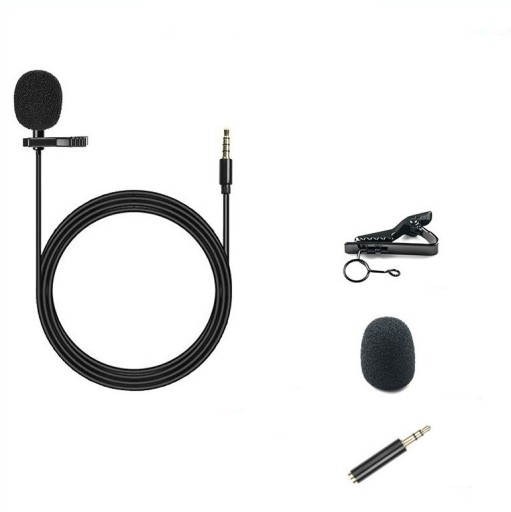 3,5 mm / USB-C -lavalier-mikrofoni