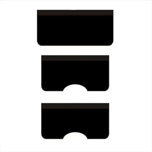 3 bucăți suporturi de protecție magnetice pentru mașină Capac pentru aripi 135 x 65 cm și 120 x 65 cm Protecție universală pentru caroserie