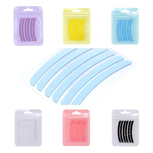 3 paia di bigodini in silicone per ciglia 6 cm Laminazione ciglia morbidi supporti in silicone per arricciare e allungare le ciglia Set di lifting ciglia 6 pezzi