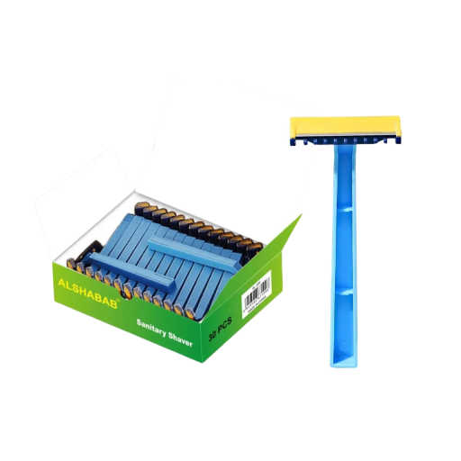 30 pcs Rasoirs jetables de rasage Rasoir manuel hygiénique Utilisation simple Rasoirs de voyage pour hommes et femmes