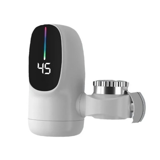 3000W Electric Instant Water Heater for Kitchen Pressureless Heater with Quick Heating and LED Temperature Display Compact Dimensions 150x130mm