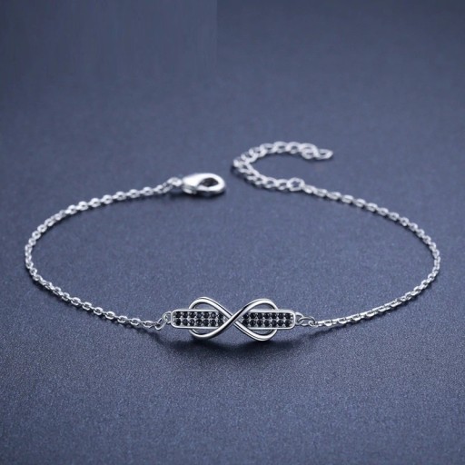Infinity chain armband för kvinnor H185