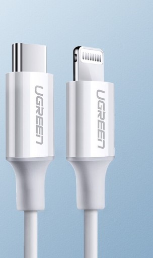 Datakabel för Apple Lightning till USB-C K502