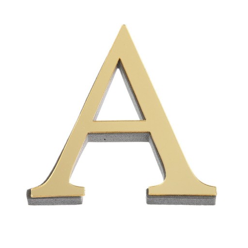 Dekorativ akrylbokstav