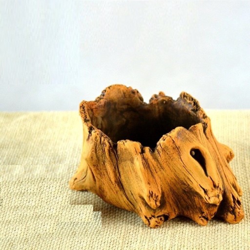 Dekorativ blomkrukstubbe