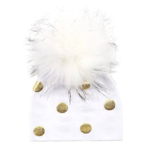 Barnmössa med pompom Becky