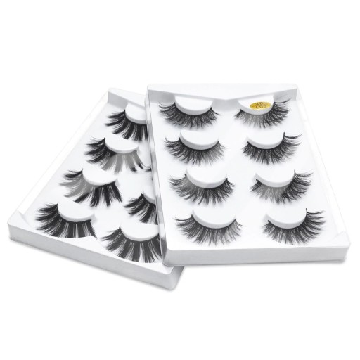 3D cils artificiels - 4 paires