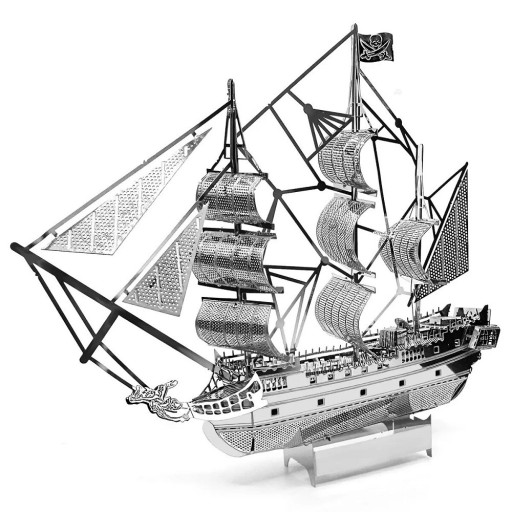 3D construção Barco Pirata