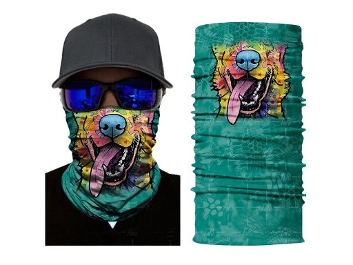 3D dierenhalsdoek voor heren J3368