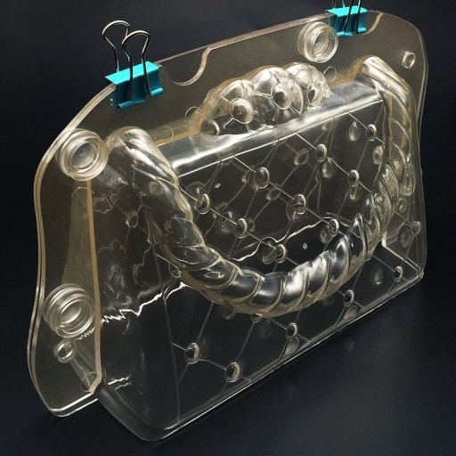 3D-Form für Schokoladenhandtasche