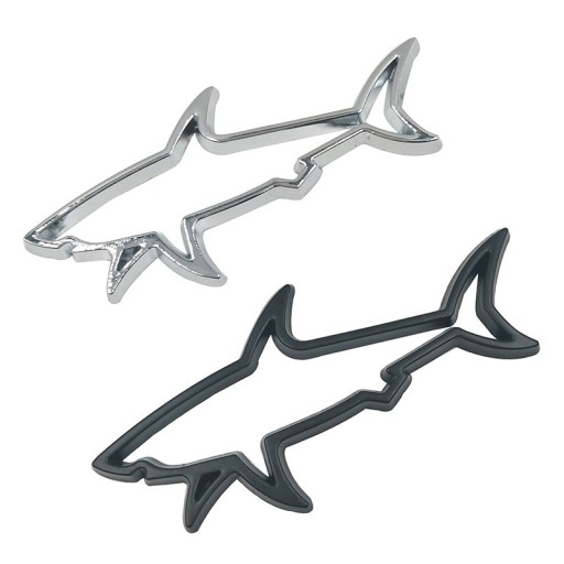 3D-Haifisch-Autoaufkleber