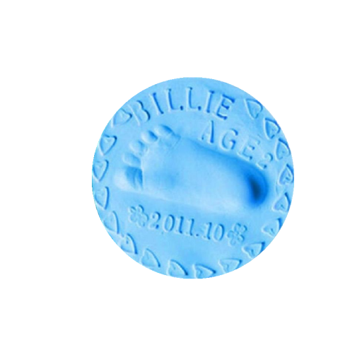 3D hånd- eller fodaftryk