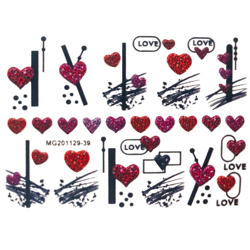 3D nagelstickers P3350