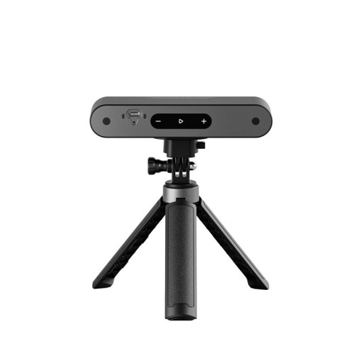 3D scanner Revopoint POP 3 Plus cu lumină structurată infraroșie precizie 0,04 mm viteză 18 fps Wi-Fi 6 negru pentru imprimare 3D
