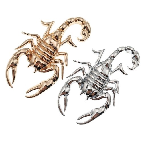 3D skorpion bil klistermärke