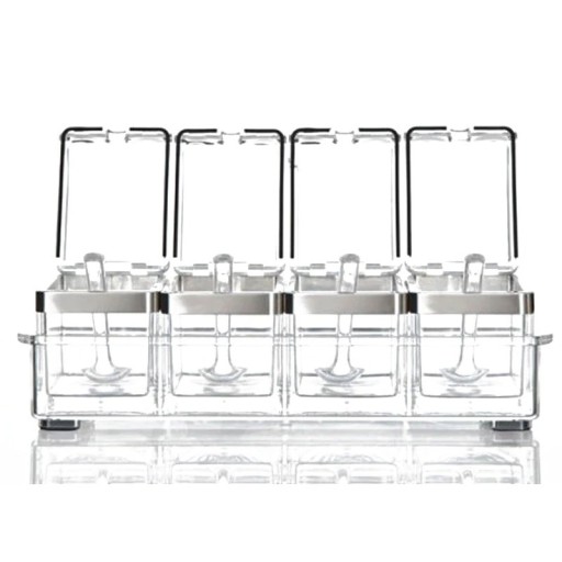 4 maustepurkin setti