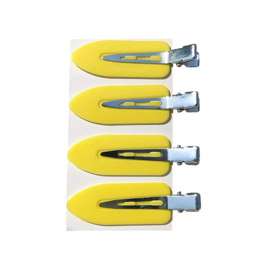 4 un Sponcas de cabelo Acessórios de cabelo estilosos Sponcas adoráveis para meninas Sponcas de cabelo coloridas Acessórios práticos para crianças