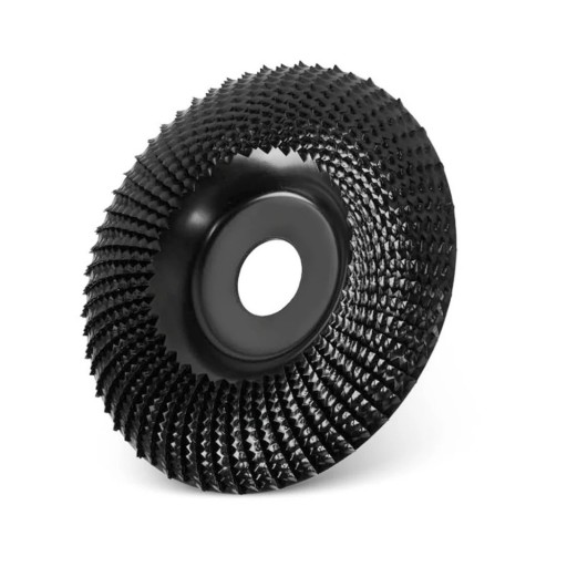 4" Wood Grinding Disc with Carbide Surface Angle Grinder Shaping Grinding Carving Disc with 22 mm Hole