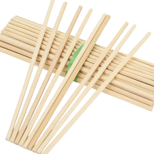 40 pcs Round Bamboo Sticks 3x40 cm Natural Wood for DIY Crafting Decorations Models Art Projects Creative Handicrafts