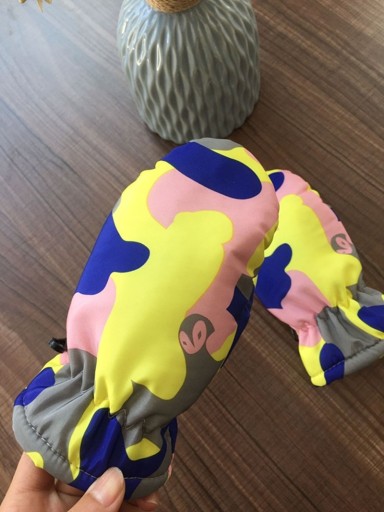 Kamouflagevantar för barn