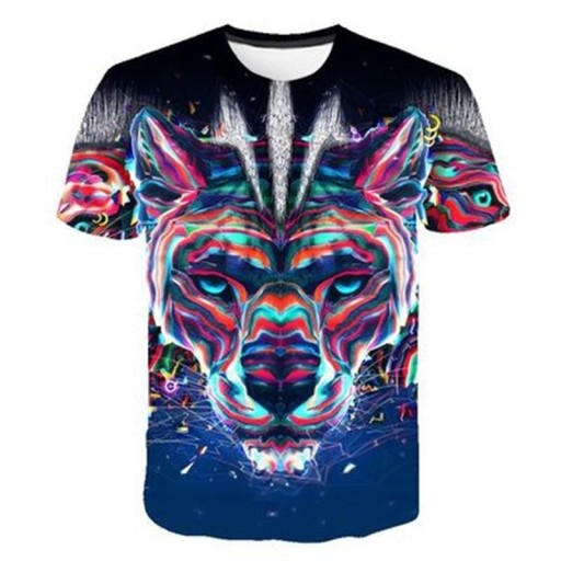 Barn T-shirt med djur B1567