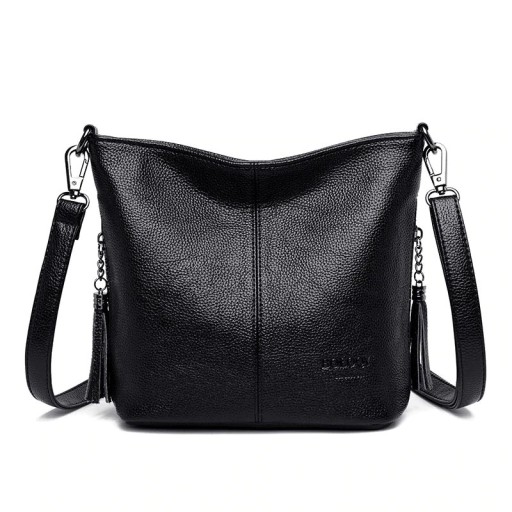 Crossbody-väska i läder för kvinnor M683