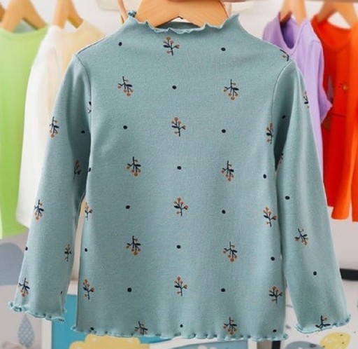 Långärmad T-shirt för tjejer T2502