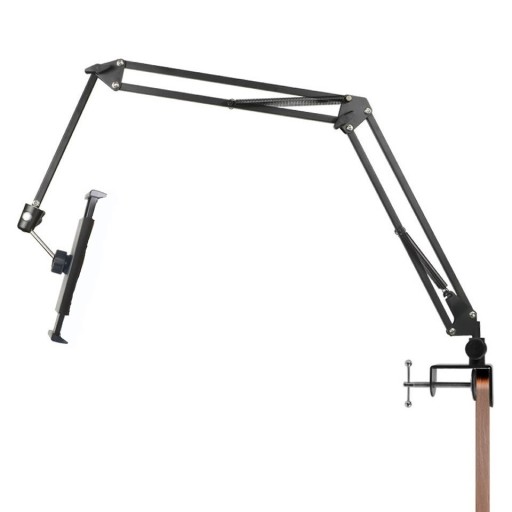 Tabletthållare med justerbar arm