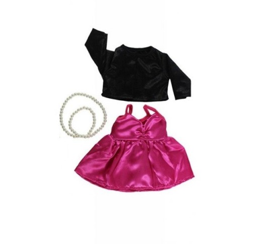 Elegant outfit för docka A407