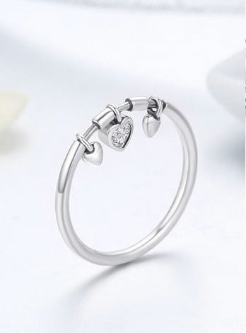 Elegant ring - MINI HEART