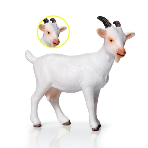 Vit getfigur