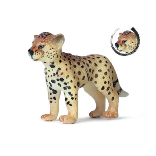 Gepard unge statyett