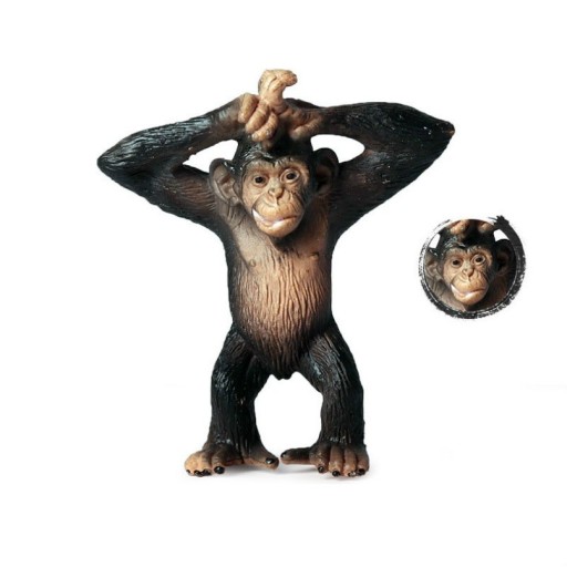 Babyschimpansfigur