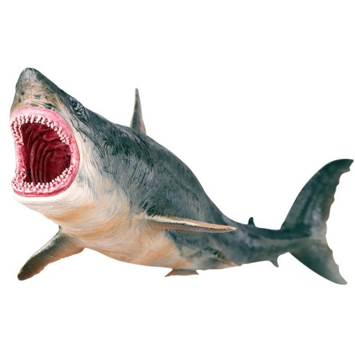 Megalodon hajfigur