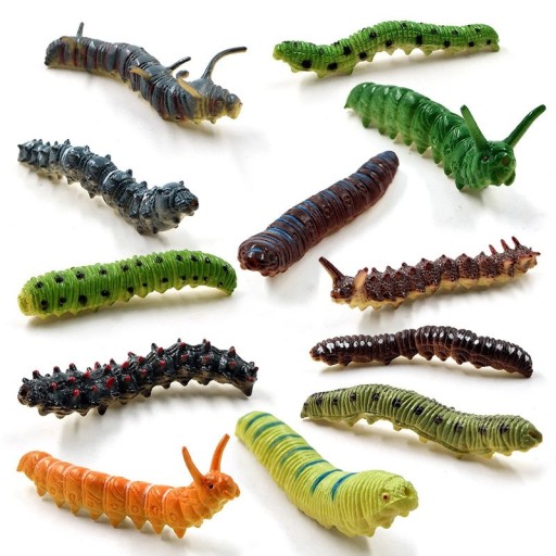 Caterpillar figurer 12 st.