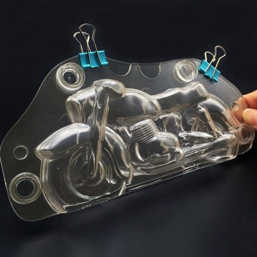 Motorcykelchokladform