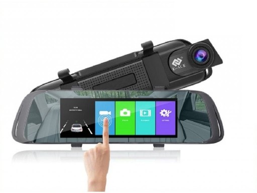 Full HD touch-inspelning dash cam