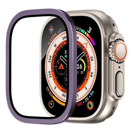 49 mm ochronne szkło hartowane do Apple Watch Ultra 3 2 1 HD 3D zakrzywione pełne pokrycie wyświetlacza ochrona przed zarysowaniami bumper