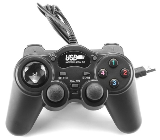 Gamepad för PC - Svart
