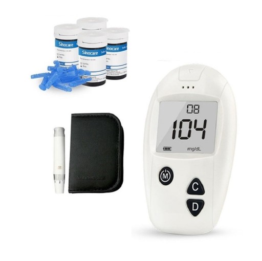 Glukometer + 50 teststickor