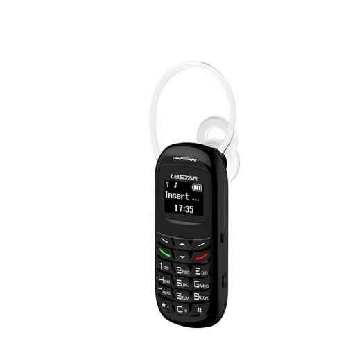 Handsfree-lur med mini mobiltelefon
