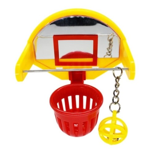 Fågelleksak basketkorg C857