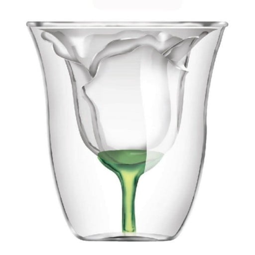 Rosemugg i dubbelglas