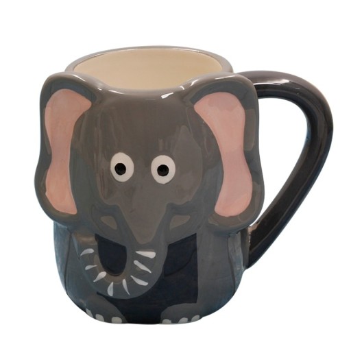 Mugg med elefant 500 ml