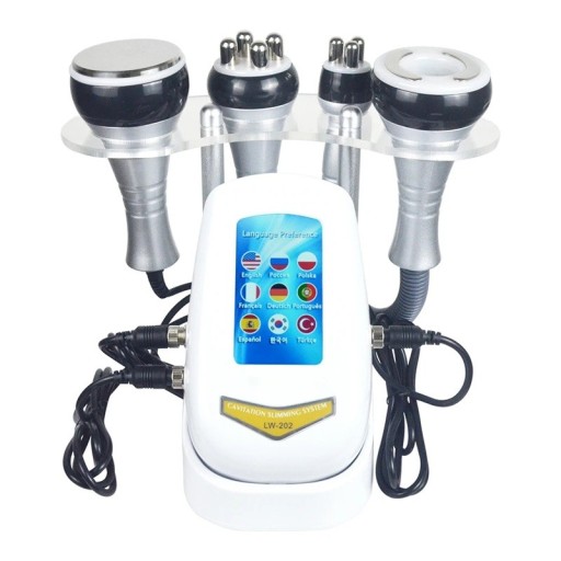 4i1 radiofrekvensapparat til kroppen ultralyd 40 kHz opvarmning 45–65 °C regenerering af huden 22,5 × 16 × 12,5 cm