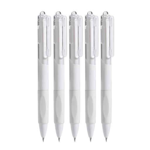 5 geelikynän setti 0,5 mm nopeasti kuivuva musta muste sileätulosteinen kuulakärkikynä koulu- ja toimistotarvikkeille 15 x 3 x 1,5 cm