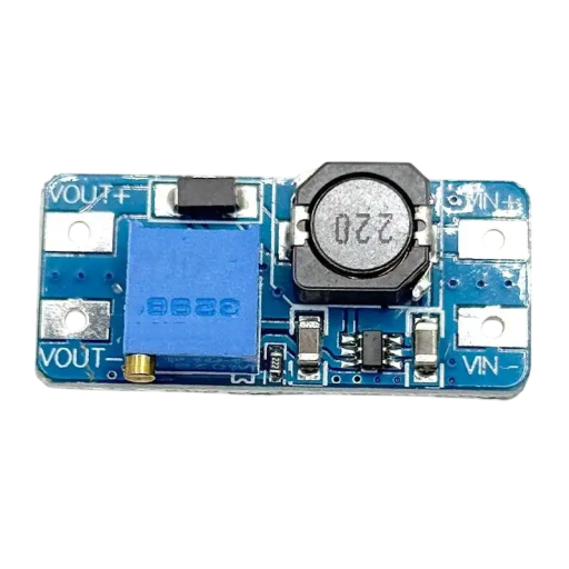 5 ks DC-DC zvyšující napájecí modul 2V–24V na 5V 9V 12V 28V Nastavitelný step-up měnič napětí 2A Mini napájecí převodník 37x16x5 mm