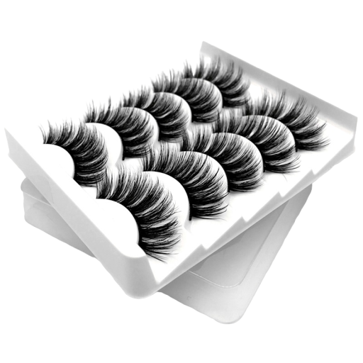 5 paar 3D nepwimpers